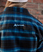 Timberline Flannel Womens ~ Charcoal / Blue