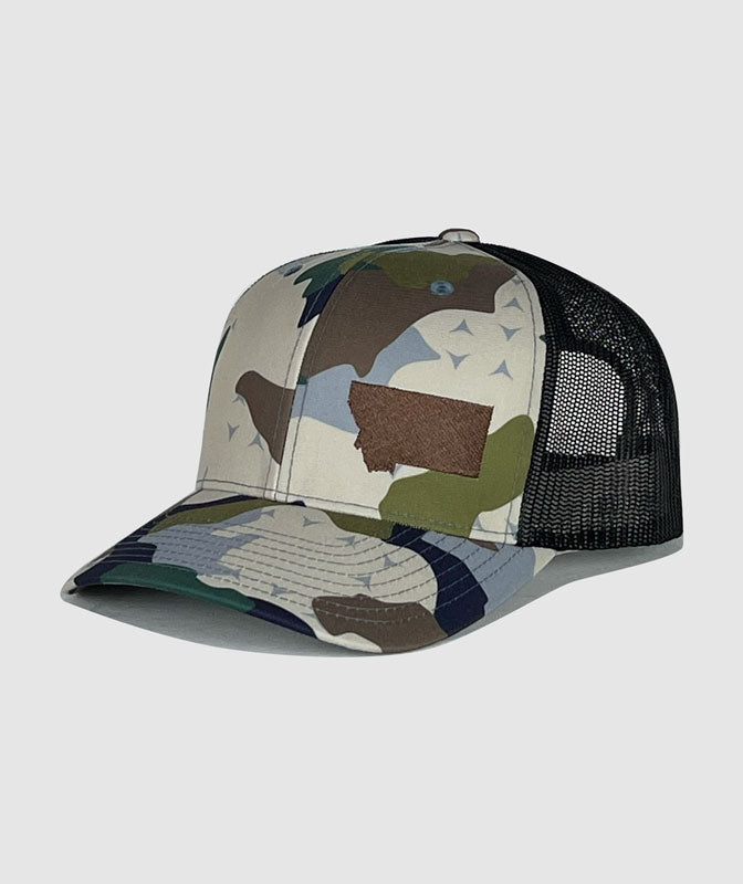 Granite Montana Hat ~ Easy Company Camo